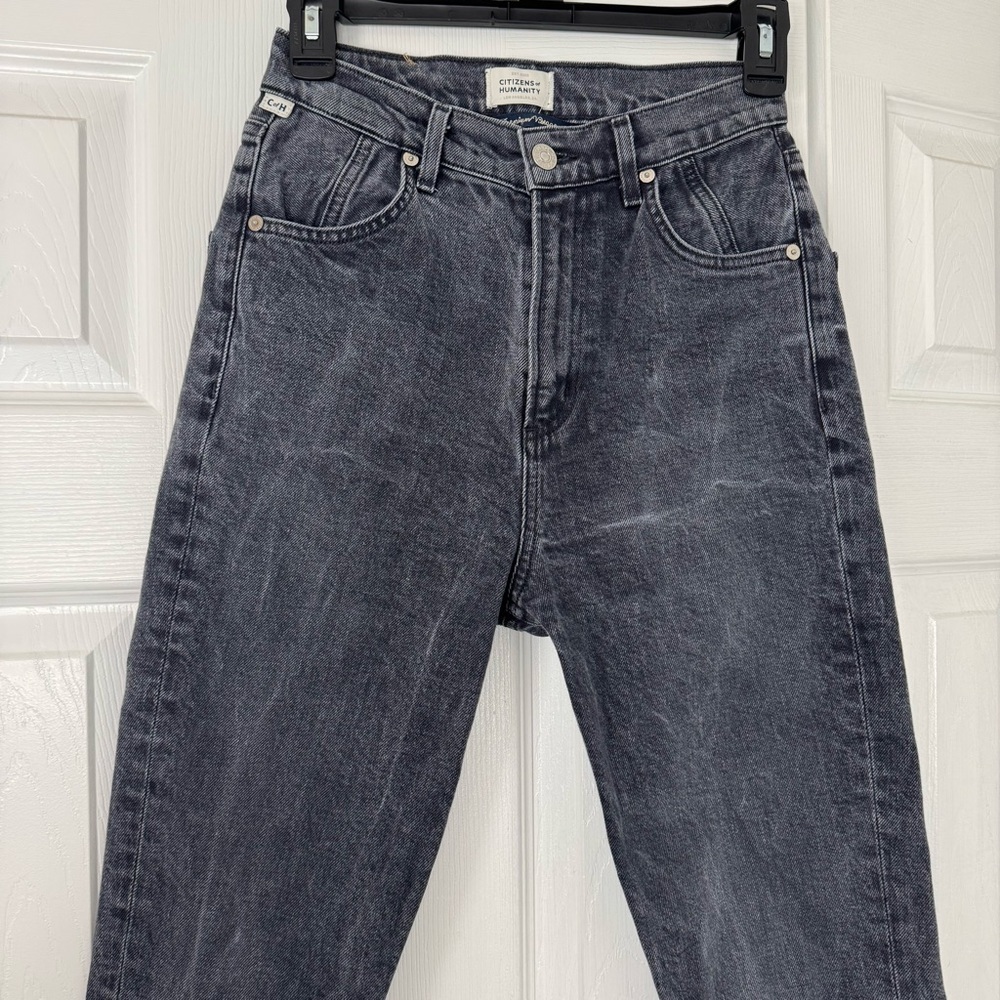 Citizens of Humanity Women's Black Denim Jeans - Picture 2 of 8